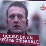 Navalny, protesta davanti all’Ambasciata russa di Roma