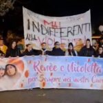 Cisterna di Latina, la fiaccolata in ricordo di Renée e Nicoletta