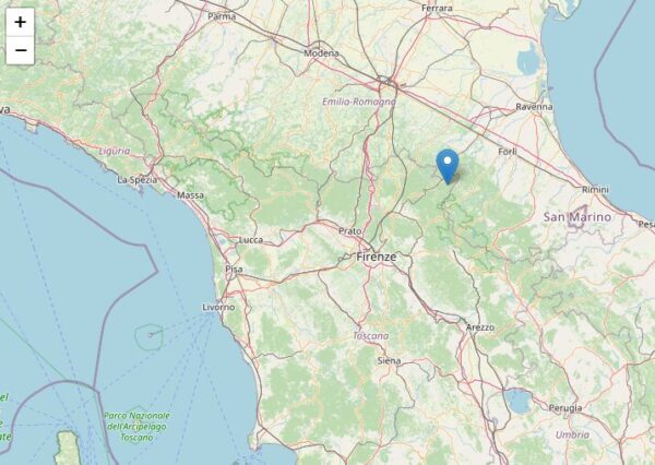 Scossa di terremoto a Firenze