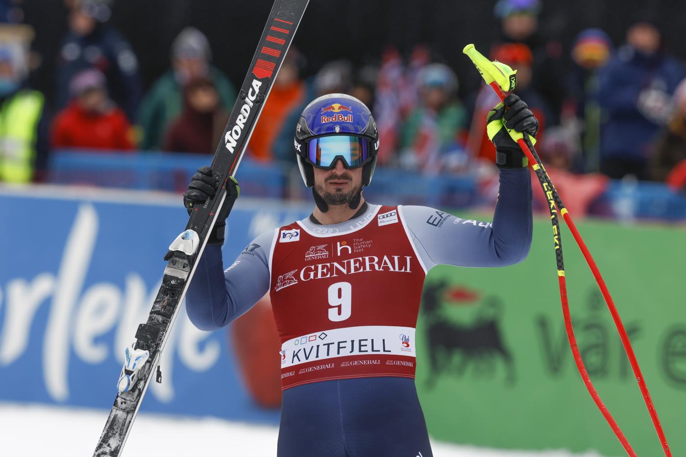 Sci, SuperG Kvitfjell: Paris terzo