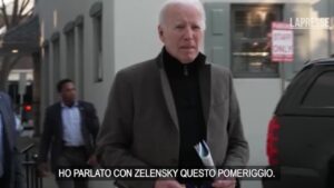 Ucraina, Biden: “Ho detto a Zelensky che sono fiducioso su aiuti”