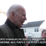 Navalny, Biden: “Putin pagherà prezzo per sua morte”