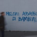 Milano, scritta contro Giorgia Meloni in viale Sondrio