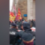 Roma, tensioni al presidio di USB e studenti per la sicurezza sul lavoro
