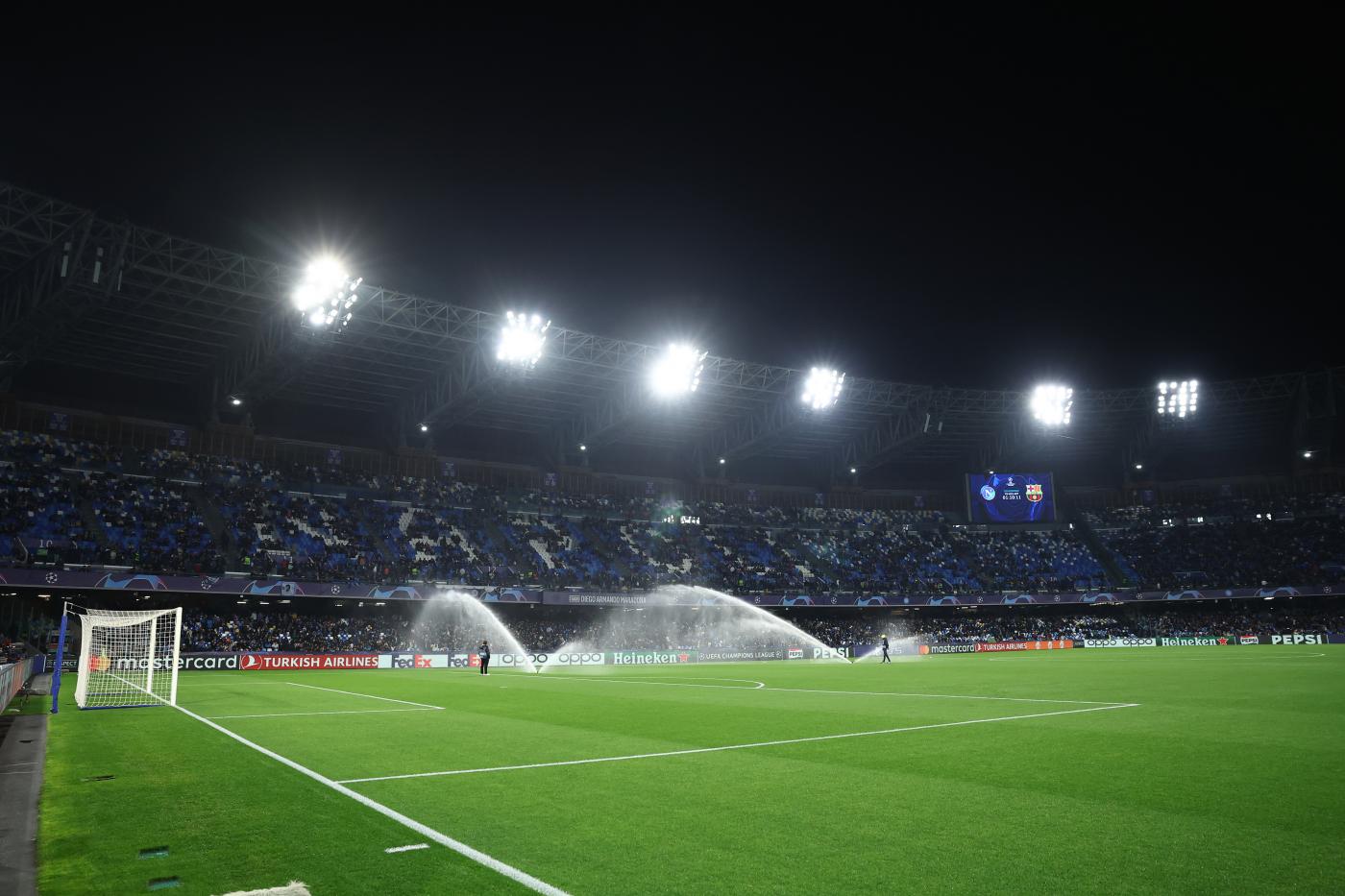 Napoli-Barcellona, ecco le formazioni