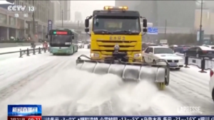 Cina, forti nevicate colpiscono il nord e il centro del paese