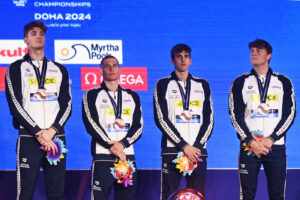 World Aquatics Championships Doha 2024 - Men's 4x100-meter mixed relay
