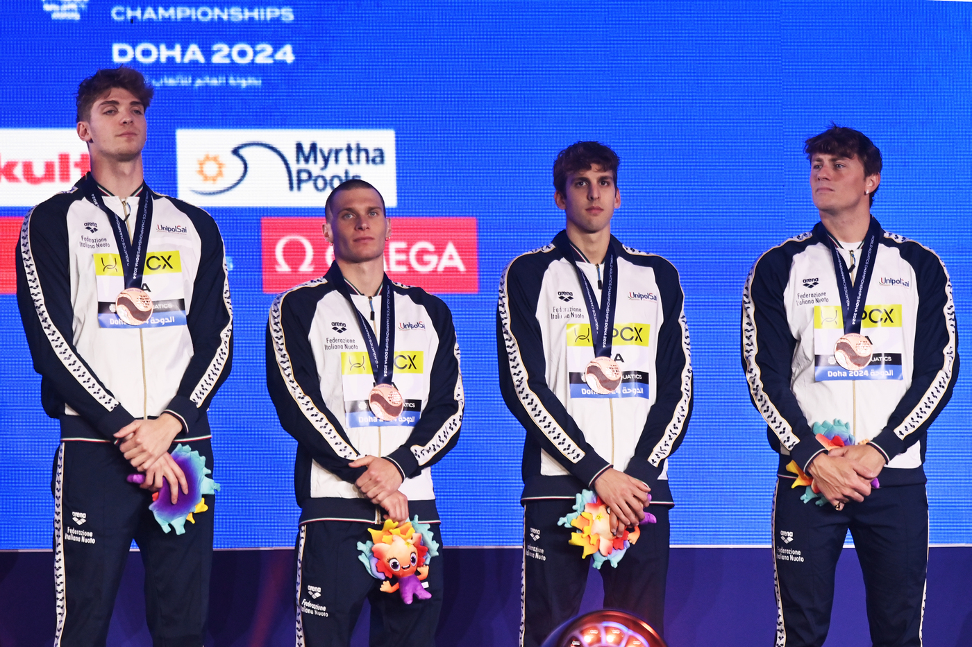 Mondiali Nuoto, Italia terza nel medagliere per nazioni