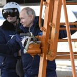 Putin a bordo di un bombardiere nucleare