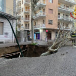 Napoli, voragine al Vomero: ripristinata fornitura d’acqua nell’area