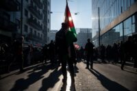 Corteo pro Palestina non autorizzato in via Padova