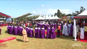 Kenya, Coe e il presidente Ruto ai funerali di Stato del campione della maratona Kevin Kiptum
