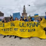 Ucraina, migliaia di manifestanti marciano per Kiev a Milano