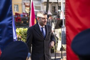 Torino, cerimonia di intitolazione del giardino di Piazza Amedeo Peyron a ricordo del prefetto Giuseppe Montesano