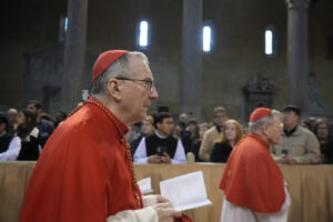 Papa Francesco presiede la liturgia del Mercoledì delle Ceneri nella basilica di Santa Sabina all'Aventino