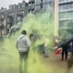 Bruxelles, tensione tra agricoltori e polizia