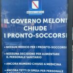 Campania, manifesti contro Governo con logo della Regione