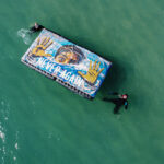 Cutro, l’opera della street artist Laika