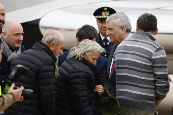 Il rientro a Ciampino dei tre italiani liberati in Mali