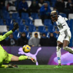 Sassuolo-Napoli 1-6, Osimhen e Kvara travolgono i neroverdi