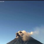 Messico, erutta il vulcano Popocatépetl