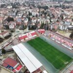 Maltempo, allagato lo stadio Menti a Vicenza