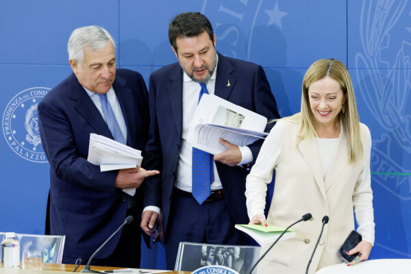 Conferenza stampa al termine del Consiglio dei ministri