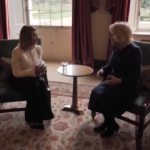 Olena Zelenska ricevuta dalla regina Camilla a Londra