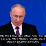 Russia, Putin: “Nostre armi possono colpire Occidente”