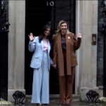 Londra, la first lady ucraina Zelenska in visita a Downing Street