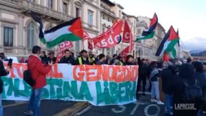 Pisa, mille persone a manifestazione pro-Palestina