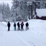 Usa, tempesta di neve in Sierra Nevada