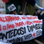 Milano, presidio contro bombe e manganelli: momenti di tensione