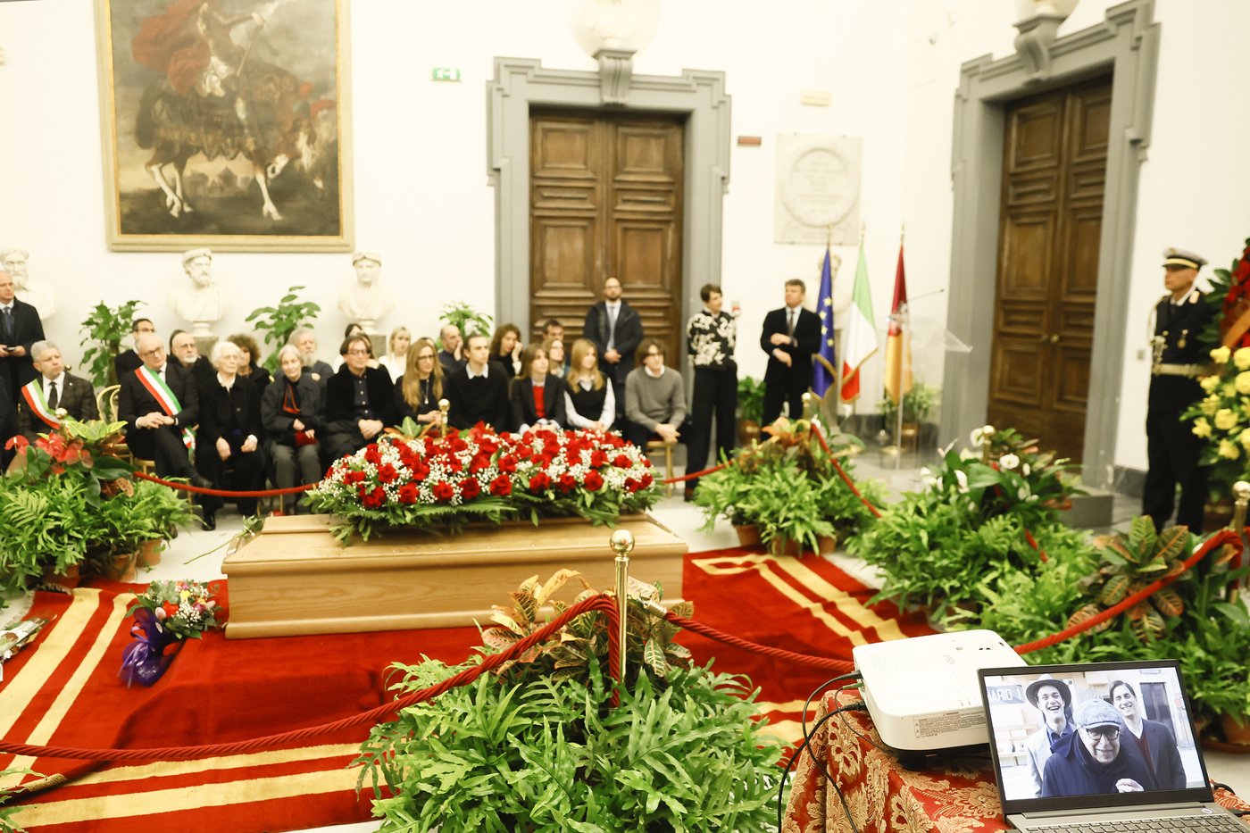 Paolo Taviani, in Campidoglio l’ultimo saluto al regista