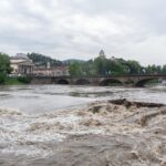 Maltempo, il fiume Po sale di 2 metri in 24 ore