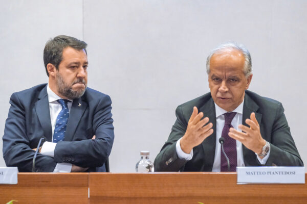 Genova, Salvini e Piantedosi in visita per inaugurazione Tunnel subportuale