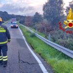 Maltempo, cede asfalto in provincia di Oristano