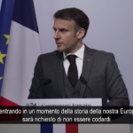 Ucraina, Macron agli alleati europei: “Non siate codardi”
