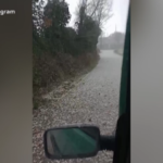 La prima grandinata dell’anno sulle Langhe