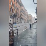 Maltempo, grandinata a Roma