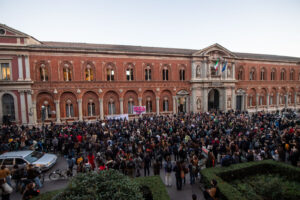 Milano - Un minuto di rumore per Giulia Cecchettin