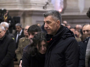 Funerali di Giulia Cecchettin a Padova in basilica di Santa Giustina in Prato della Valle