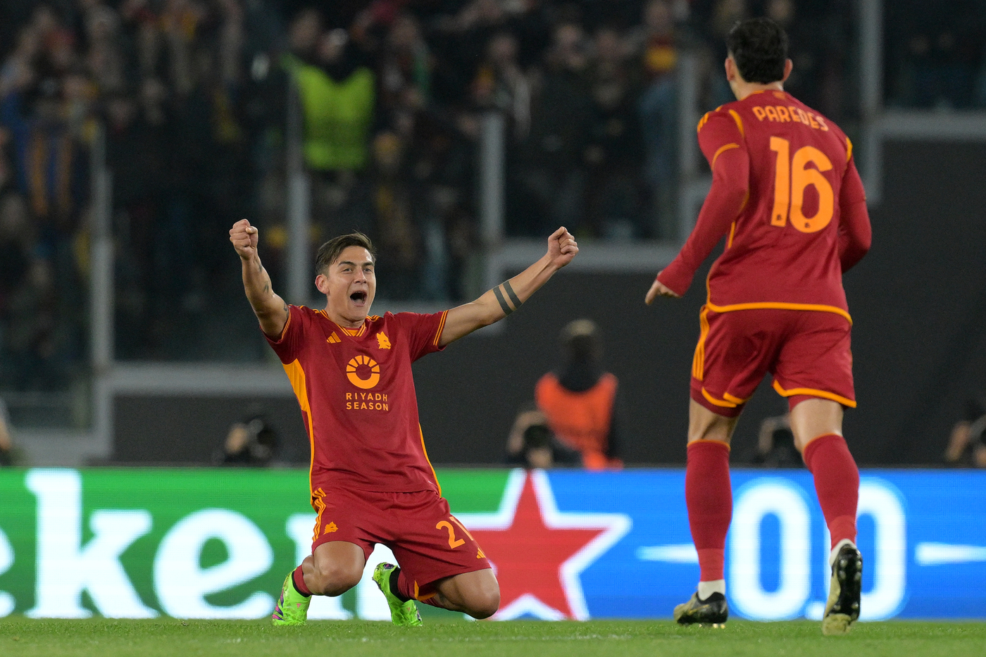Roma-Brighton 4-0, giallorossi dominano e ipotecano quarti Europa League Roma-Brighton 4-0, giallorossi dominano e ipotecano quarti Europa League