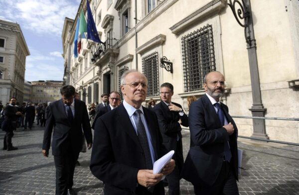 Palazzo Chigi. Incontro Governo - Associazione Nazionale Magistrati