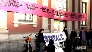 Università, occupata Statale di Milano
