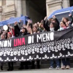 8 Marzo, “mani sporche di sangue” sotto al Miur a Roma