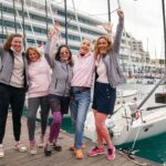 Vela, dallo Yacht Club de Monaco il messaggio delle Pink Wave per l’8 marzo