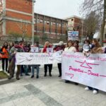 8 marzo, processo Ciro Grillo: donne in corteo davanti al tribunale