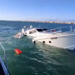 Roma, yacht affonda al largo di Ostia: Capitaneria salva comandante