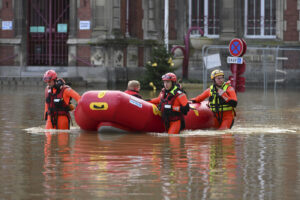 Maltempo e forti alluvioni in Francia, Belgio e Germania